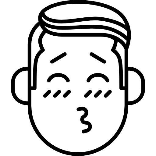 Boy Kissing